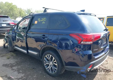 2017 Mitsubishi Outlander Se/Sel from USA, damaged, VIN JA4AZ3A32HZ040117